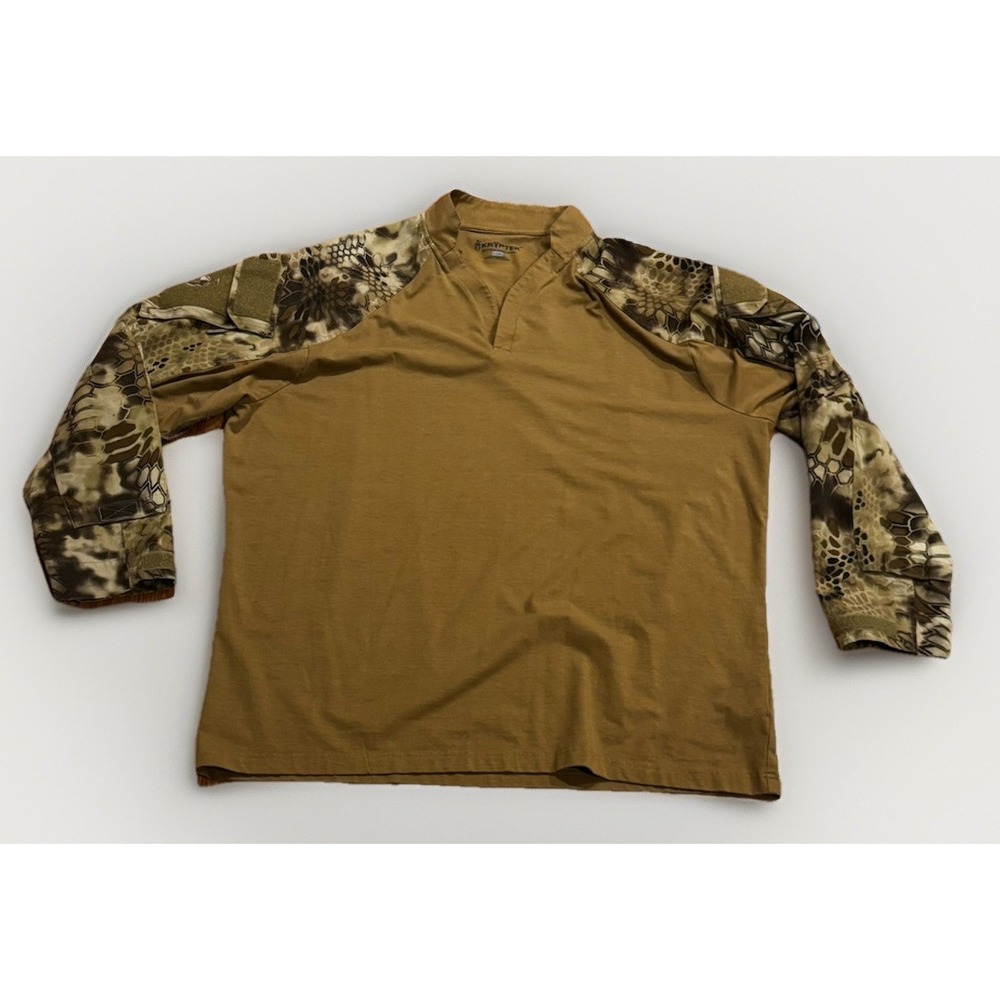 Kryptek Long Sleeved Tactical Rugby Shirt Highlander Size 3XL